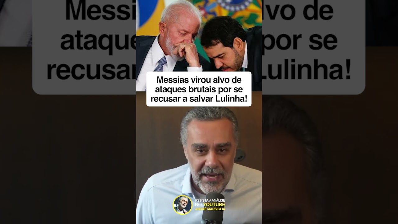 🚨 Messias virou alvo de ataques brutais por se recusar a salvar Lulinha!