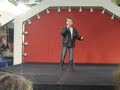 Liam at the talent quest Gosford