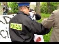 Pikieta i zatrzymanie kibiców Jagiellonii