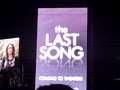 Sneak Peek Of The Last Song!