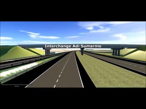 Penampakan Jalan Tol Solo Kertosono Versi Video Animasi ...