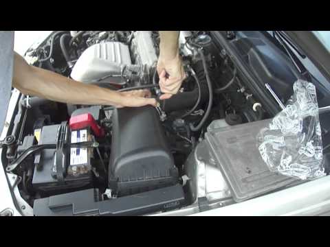 how to fit k&n panel filter