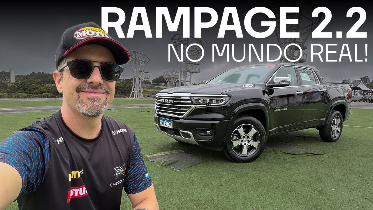 RAM Rampage Laramie diesel é OUTRA COISA com o 2.2 #InRealLife