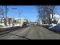 Driving Riverview and Downtown Moncton, New Brunswick [WINTER]