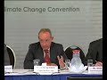 Briefing the media on the opening day of the Bonn Climate Change Talks, Yvo de Boer spoke of a significant new step in the Talks, with real negotiating texts on the table for the first time. These provide a basis for drafting a Copenhagen agreed outcome, he said, without prejudging or precluding that outcome. He spoke of 