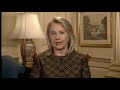 US Secretary of State Hillary Rodham Clinton delivers a video message on bullying. [Go to video.state.gov for more video and text transcript.]