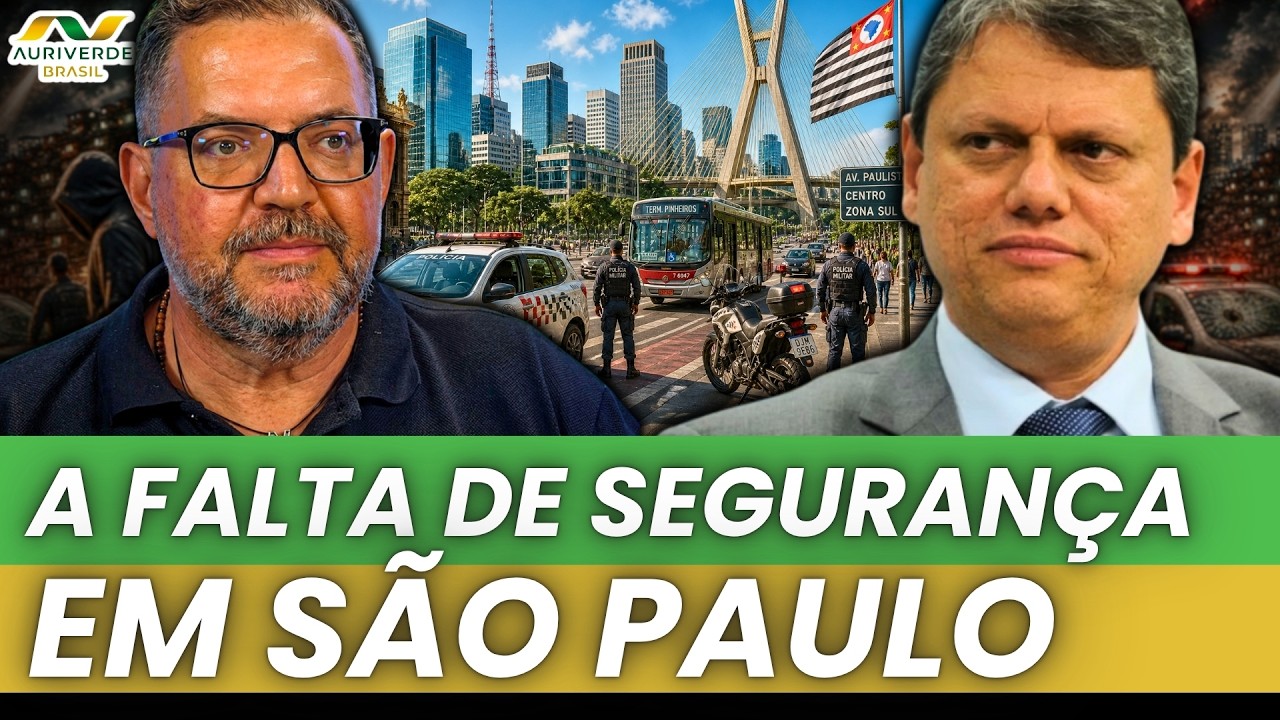 Tarcísio nada fez pela segurança em SP | Análise de Alexandre Pittoli