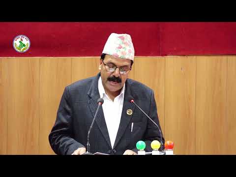 Chief Minister Rajkumar Sharma proposed with a brief statement to take the vote of confidence