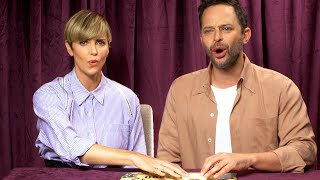 Charlize Theron & Nick Kroll Piss Off Some Spirits 😱 | Celebs Play Ouija Against Their Will by Cosmopolitan