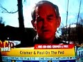 Ron Paul visits Jim Cramer\