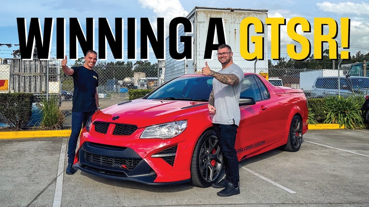 THE WINNER OF OUR HSV MALOO GTSR GIVEAWAY IS...