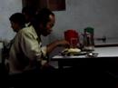 Kathmandu - in restaurant with natives