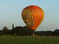 Landing luchtballon in Nunspeet 15-09-2007