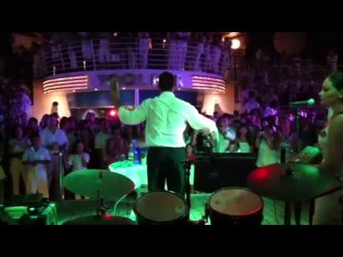 Pool bar flare show