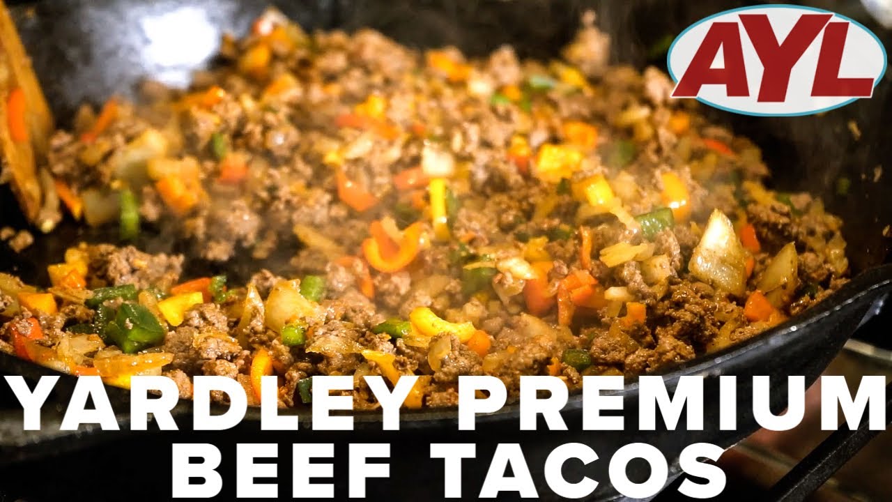 Yardley Premium Beef Tacos
