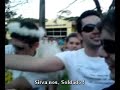 Pelotão da república Lar dos Inocentes no Vestibular da UEM, e sua Máquina da Felicidades.