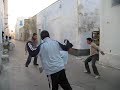 Boys playing handbal, mahdia, tunesia