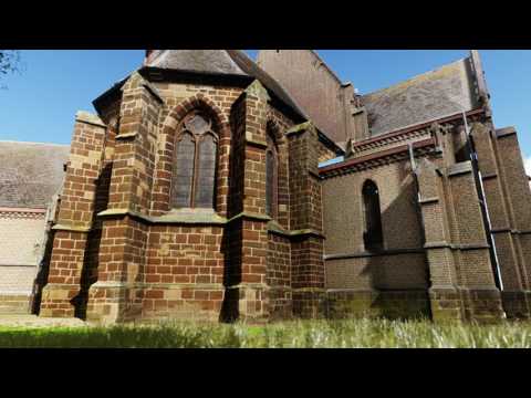 3D animation of church in Germany