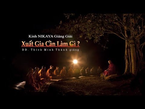 Kinh NIKAYA Giảng Giải - Xuất Gia Cần Làm Gì ?