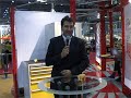 Sicher ist sicher: der OSGAR-Messestand auf der Industrie-Fachmesse VIENNA-TEC 2008.
