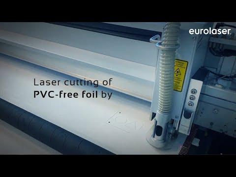 Laser cutting of PVC-free foil - MasterJet from IGEPA