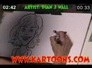 2 Caricatures by Dian (about 3 minutes each)