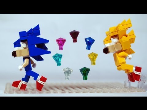 how to make a lego sonic