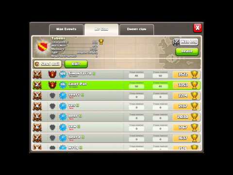 Clash of Clans - Clan Wars: Matchmaking