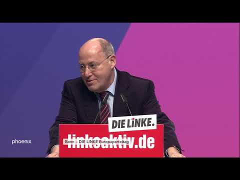 Rede von Gregor Gysi beim Parteitag der Linken am 2 ...