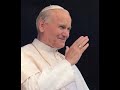 Pope John Paul II. sings Pater Noster Papst Johannes Paul II