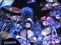 hehe the dragon force vid ive got on made someone much better a guitar maybe this will help with you drummers