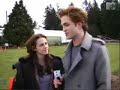 Twilight Stars Robert Pattinson Kristen Stewart- Kissing