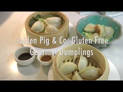 Golden Pig & Co Gluten Free Dumplings - STEAMING