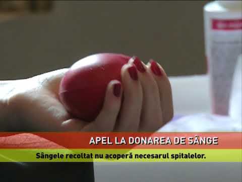 Ministrul Sănătăţii, apel către populaţie pentru a dona sânge