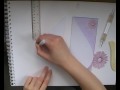 How to make a tear drop shaped card craftsuprint
