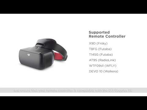 DJI Goggles RE - Connecting a Third-party Remote Controller and Flight Controller