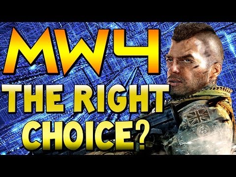 MW4 - THE RIGHT CHOICE? (Call of Duty Debate)