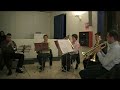 Harmonie Municipale de Voves (Brass Quintet) - Le Drapeau de l'Europe - Stroncone (Italy)