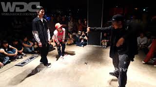 Jiggy Funk (優弥 & YouTee) vs Funky Bee (Ringo Winbee & Yu-to) – WDC 2019 POPPIN’ BEST8