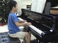 Lawrence plays Fur Elise, 7 years old