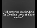 Chris Phillips - \"Nice guys finish last\"