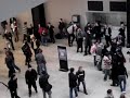 flash mob finger gun fight at the tate