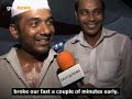 The Red Crescent has set up four iftar tents for the city's workers during Ramadan.