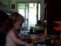 Early Signs of autism- stacking blocks, no eye contact