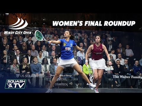 Squash: El Sherbini v El Welily - Women's Final Roundup - Windy City Open 2020