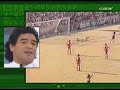 diego maradona, goles en boca y argentinos