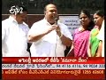 Nagam and Yarrabelli enact a street play to expose YSR Govt\ Nagam and Yarrabelli enact a street play to expose YSR Govt\