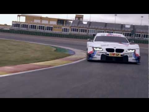 Click to play >> 2012 BMW M3 DTM race cars on the track
