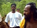 Visiting vedda dwelings at Rathugala in Sri Lanka.