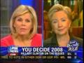 Fox & friends Doocy and Carlson interview Sen Clinton